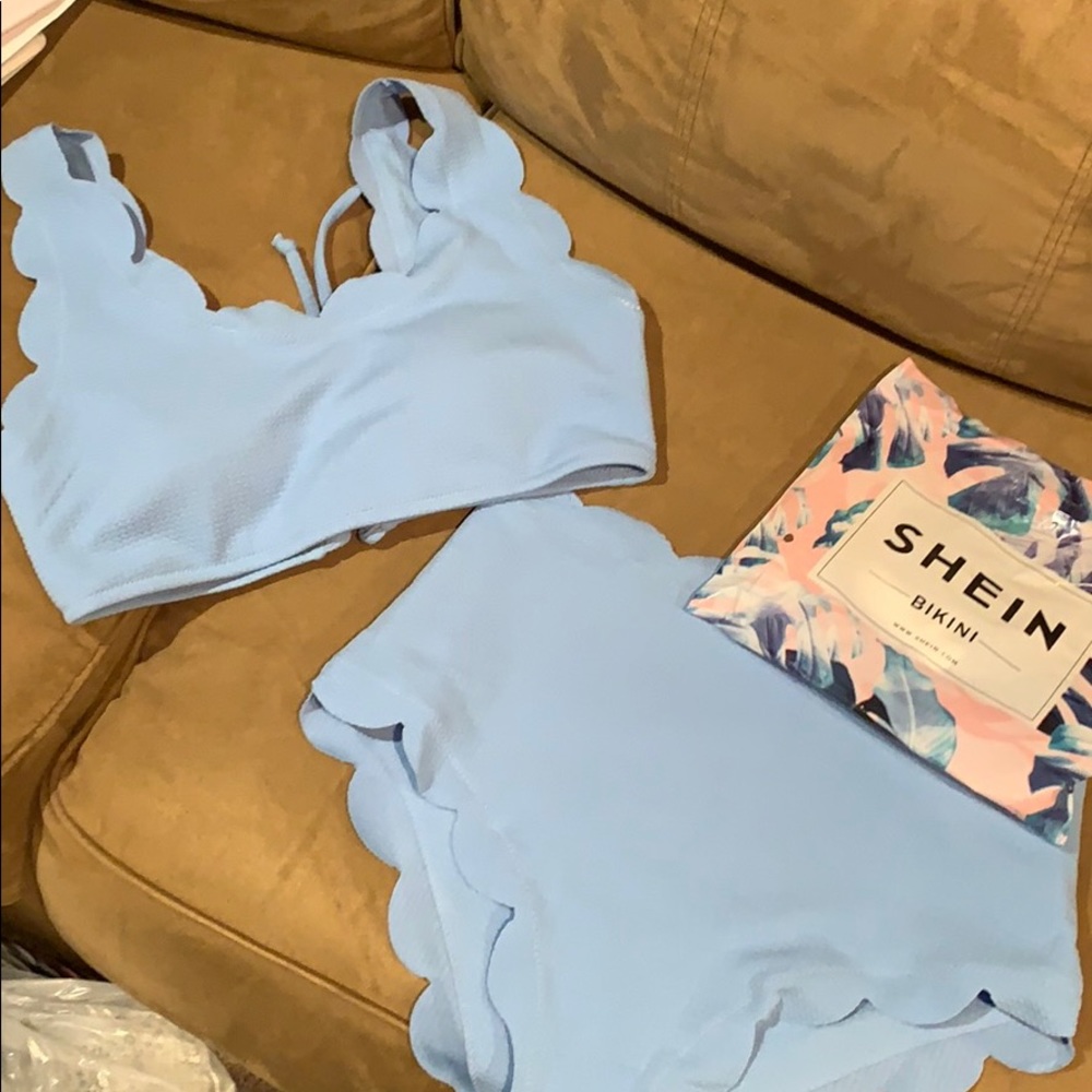 New Light Blue SheIn Bikini Large
